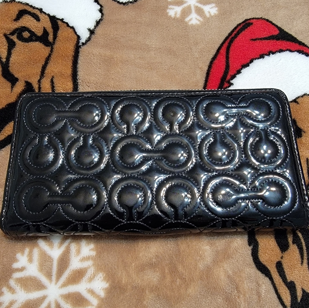 Coach patent y2k walletGreat conditionVintage